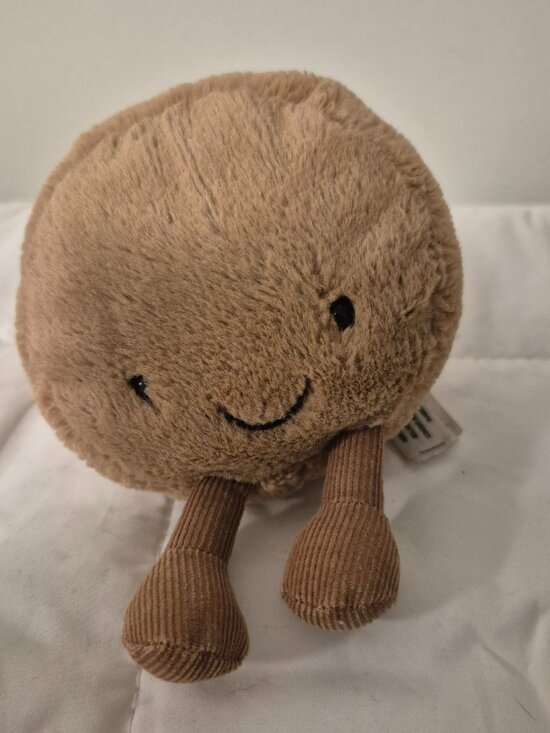 Jellycat Other - Jellycat Amuseable Macaron Chocolate Brown Plush Rare Retired NICE